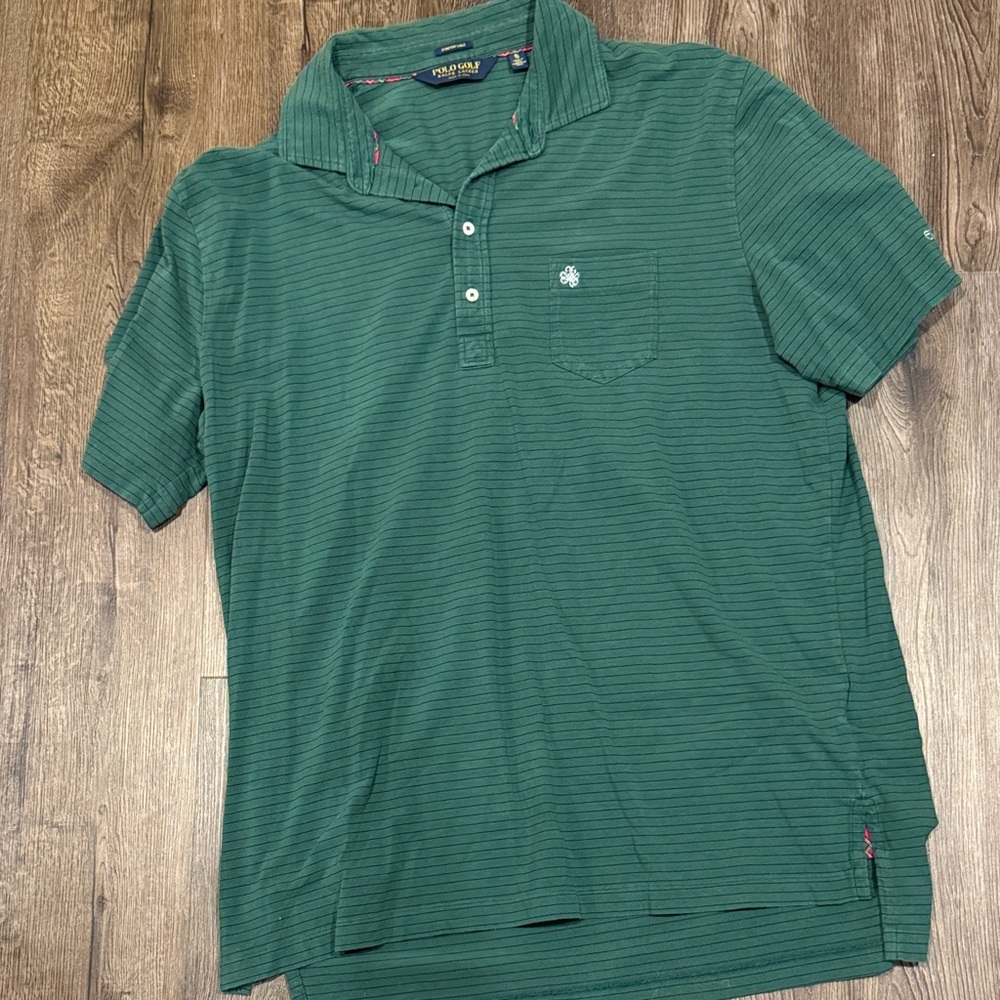 Erin Hills striped Polo